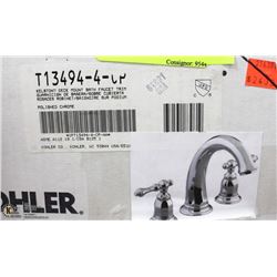 KOHLER KELSTON DECK MOUNT BATH FAUCET POLISHED