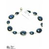 Image 2 : 10) 14K YELLOW GOLD SAPPHIRE BRACELET