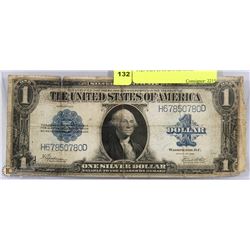 1923 USA $1.00 BANKNOTE.