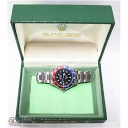 ROLEX REPLICA WATCH WITH AUTHENTIC ROLEX BOX.