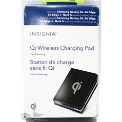 INSIGNIA QI WIRELESS CHARGING PAD FOR SAMSUNG W/