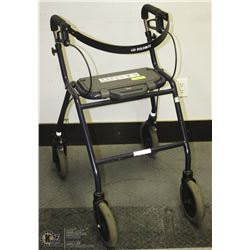 DOLOMITE LIGHTWEIGHT WALKER WITH BACKREST
