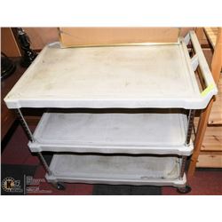 METRO 3 TIER ROLLING CART