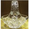 Image 1 : PINWHEEL CRYSTAL BASKET.