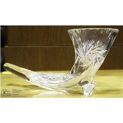 RARE PINWHEEL CRYSTAL HORN OF PLENTY.