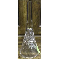 TALL CRYSTAL BELL.