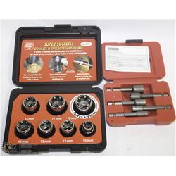 BOX W/NEW GRIP-TITE SUPER SOCKET SET