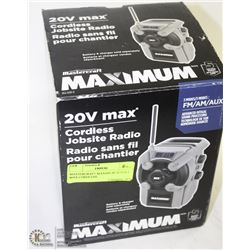 MASTERCRAFT MAXIMUM 20 VOLT MAX CORDLESS