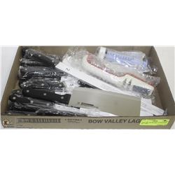 NEW 20PC SHOWTIME 6 STAR KNIFE SET - INCL