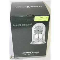 HOWARD MILLER ANNIVERSARY CLOCK "CHRISTINA"
