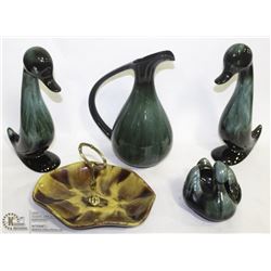 5PC BLUE MOUNTAIN POTTERY COLLECTION INCL