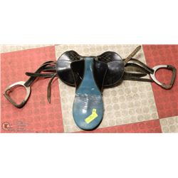 LOT OF 2 JOCKEY SADDLES
