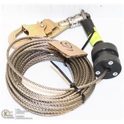 3/16" CABLE 50' WITH SALA ROTATING CLIP