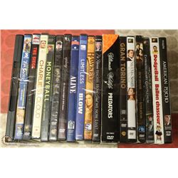 DVD BUNDLE OF 18