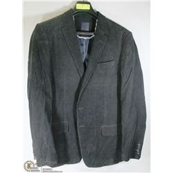 DANIEL HECHTER BLACK PINSTRIPE 40T SUIT JACKET