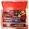 Image 1 : CRAFTSMAN TOOL BOX WITH KEY & CONTENTS