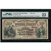 Image 1 : 1882 $20 The Miners National Bank Note PMG 25