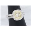 Image 7 : 18KT Two Tone Gold 1.19ctw Diamond Ring
