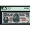 Image 1 : 1907 $5 Large Legal Tender Note PCGS 58PPQ