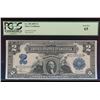 Image 1 : 1899 $2 Washington Silver Certificate PCGS 65