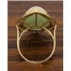 Image 6 : 14KT Yellow Gold Jadeite Jade Ring