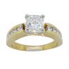 Image 1 : 14KT Yellow Gold 1.29ctw Diamond Ring