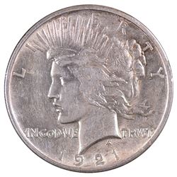 1921 $1 Peace Silver Dollar Coin