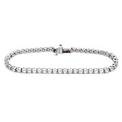 14KT White Gold 5.00ctw Diamond Tennis Bracelet