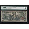 Image 1 : 1896 $5 Silver Certificate PMG 15