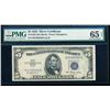 Image 1 : 1953 $5 Silver Certificate PMG 65EPQ
