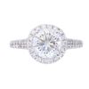 Image 3 : 18KT White Gold 1.89ctw GIA Cert Diamond Ring