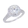 Image 4 : 18KT White Gold 1.89ctw GIA Cert Diamond Ring