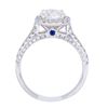 Image 6 : 18KT White Gold 1.89ctw GIA Cert Diamond Ring