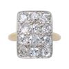 Image 1 : 14KT Two Tone Gold 1.08ctw Diamond Ring