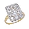 Image 3 : 14KT Two Tone Gold 1.08ctw Diamond Ring