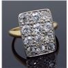 Image 6 : 14KT Two Tone Gold 1.08ctw Diamond Ring