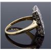 Image 7 : 14KT Two Tone Gold 1.08ctw Diamond Ring