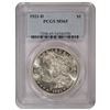 Image 1 : 1921-D $1 Morgan Silver Dollar Coin PCGS MS65