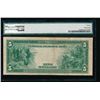 Image 2 : 1914 $5 Large San Francisco Red Seal Federal Reserve Note PMG 20