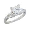 Image 8 : 14K White Gold 1.01ctw Diamond Ring