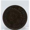 Image 1 : 1891 Indian Head Once Cent Coin