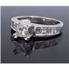 Image 5 : 14KT White Gold 1.00ctw Diamond Ring