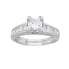 Image 7 : 14KT White Gold 1.00ctw Diamond Ring