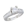 Image 9 : 14KT White Gold 1.00ctw Diamond Ring