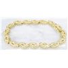 Image 3 : 14KT Yellow Gold 2.08ctw Diamond Bracelet