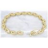 Image 4 : 14KT Yellow Gold 2.08ctw Diamond Bracelet