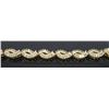 Image 5 : 14KT Yellow Gold 2.08ctw Diamond Bracelet