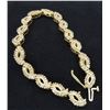 Image 7 : 14KT Yellow Gold 2.08ctw Diamond Bracelet