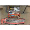 Image 1 : RONA TILE CUTTER AND TOOLBOX WITH CONTENTS