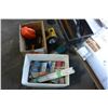Image 1 : TWO BOXES OF TOOLS AND HARDWARE